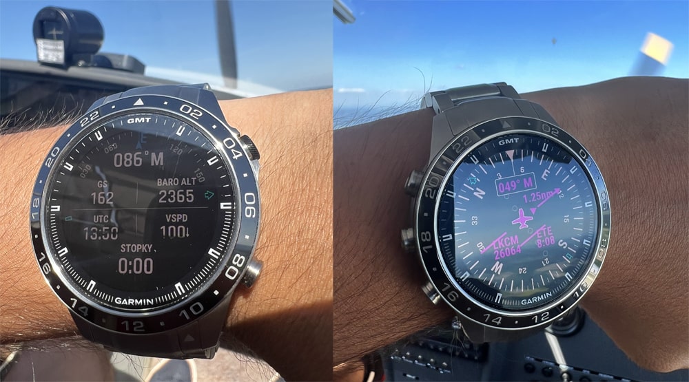 Hodinky MARQ 2 Aviator na ruce, letecké funkce